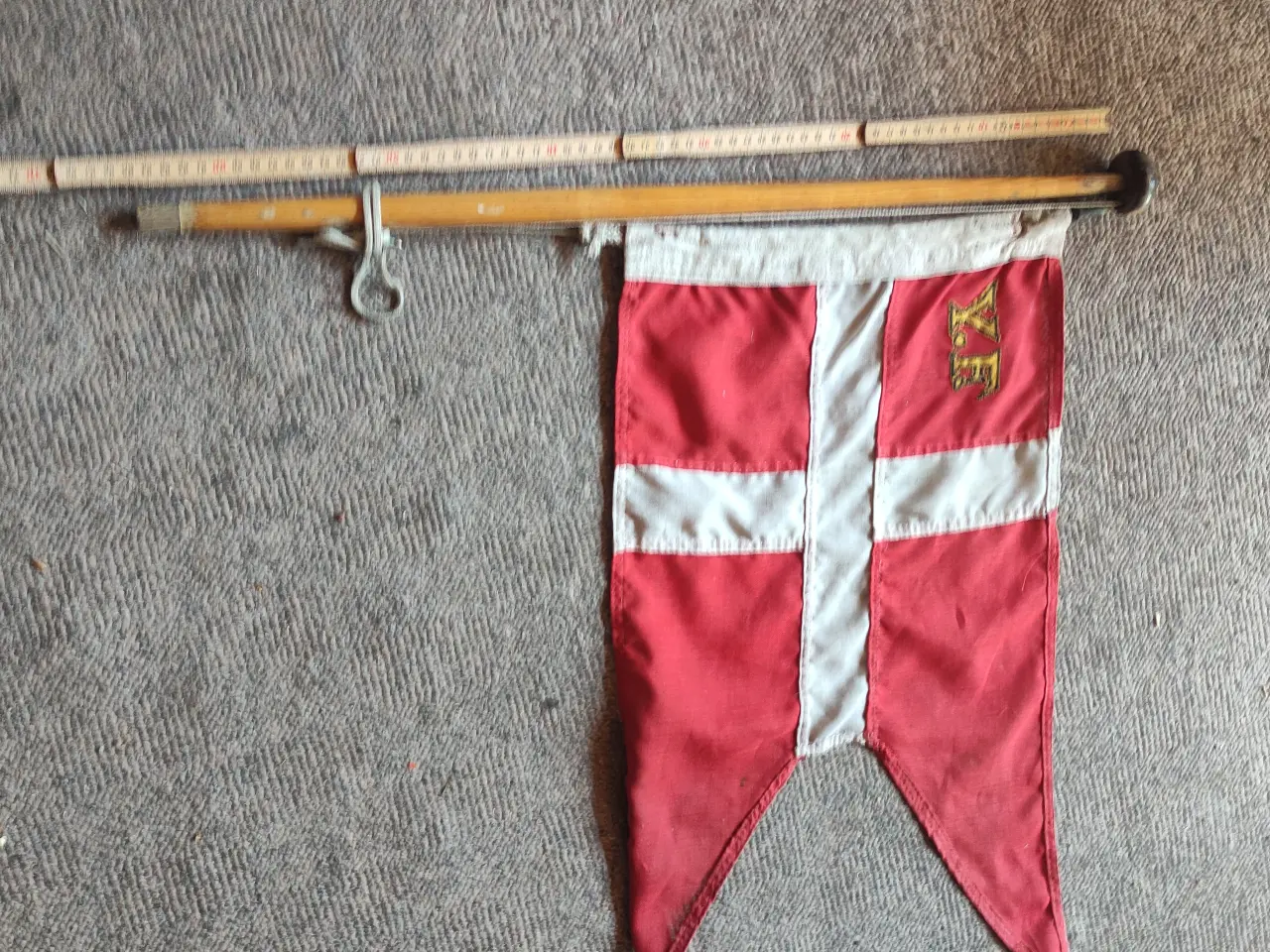 Billede 1 - flagstang, 65 cm