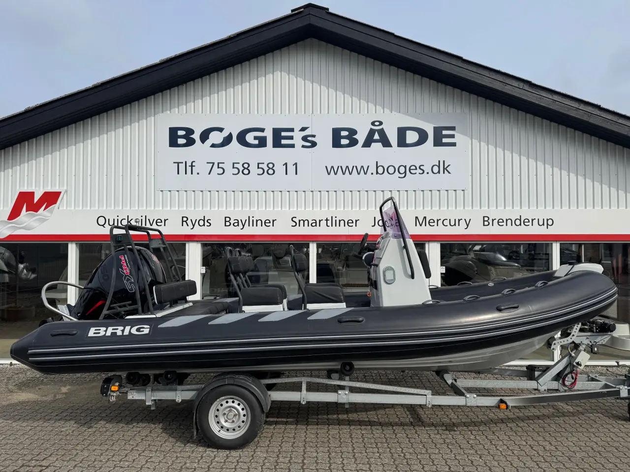 Billede 1 - 610 Navigator RIB med F150 Mercury-EFI ProXS