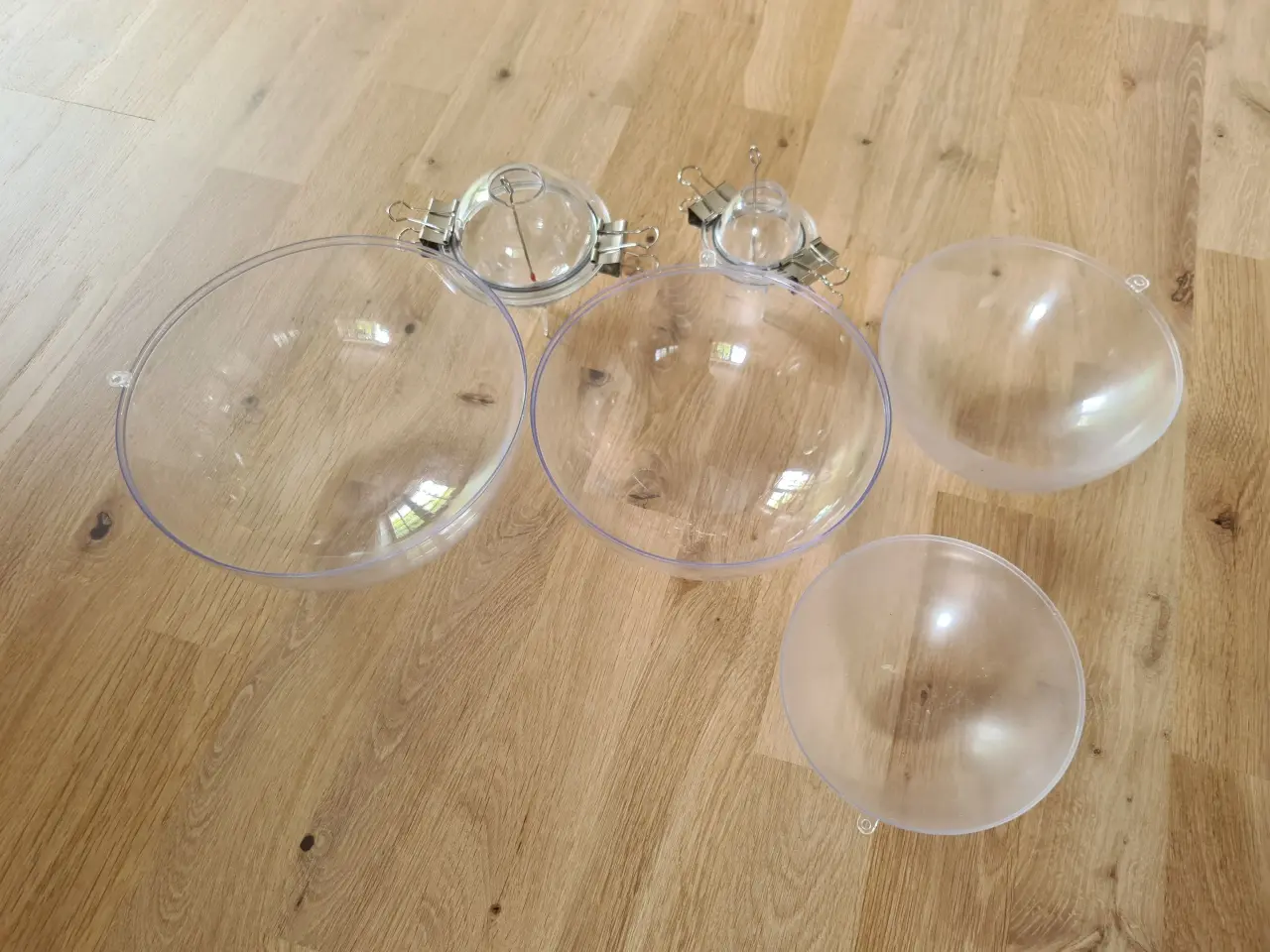Billede 2 - Plastik skåle til beton - næsten nye