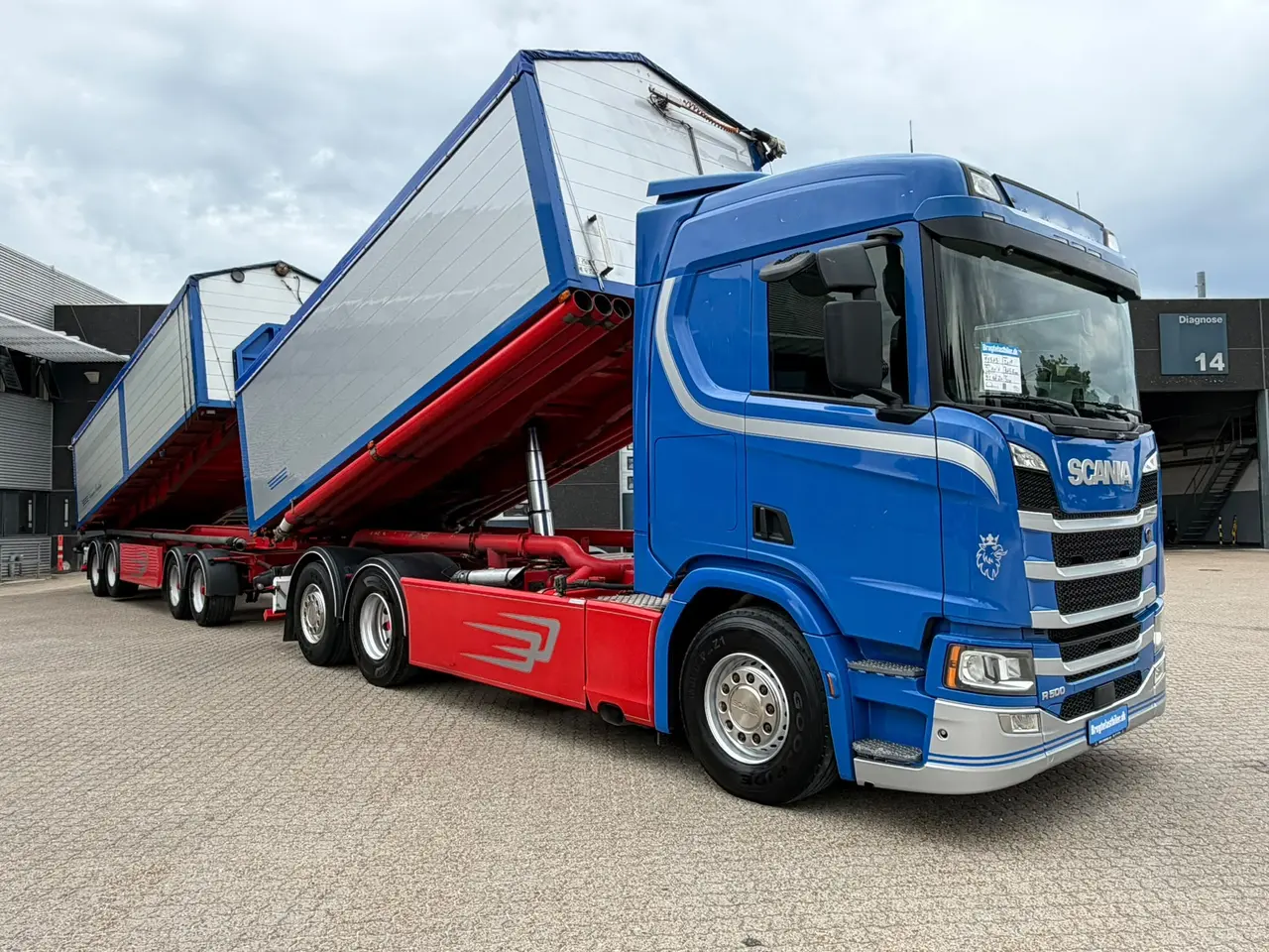 Billede 2 - Scania R500 6X2-2, Suge-blæse