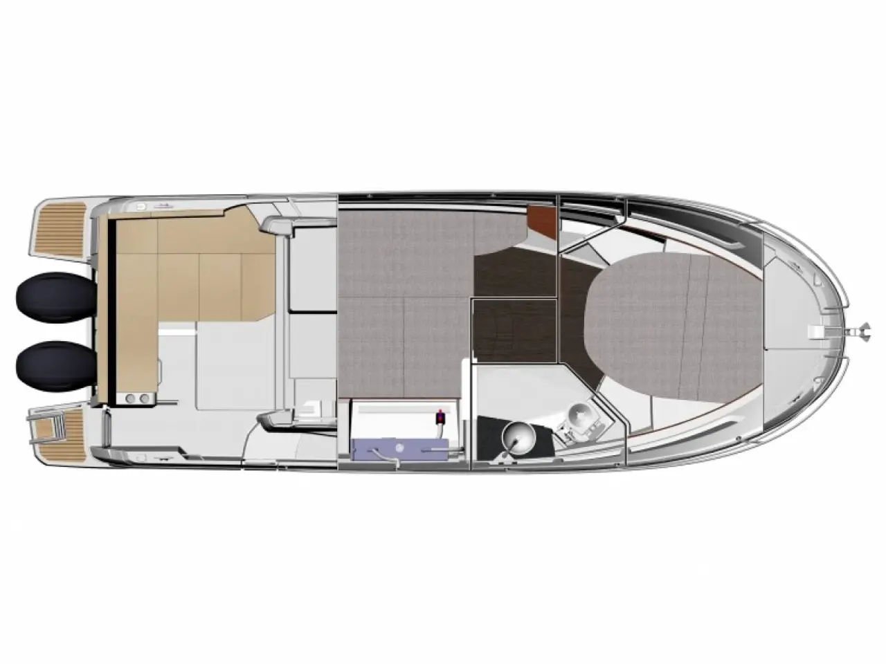 Billede 27 - Jeanneau Merry Fisher 895 - 2 X 150 HK Yamaha