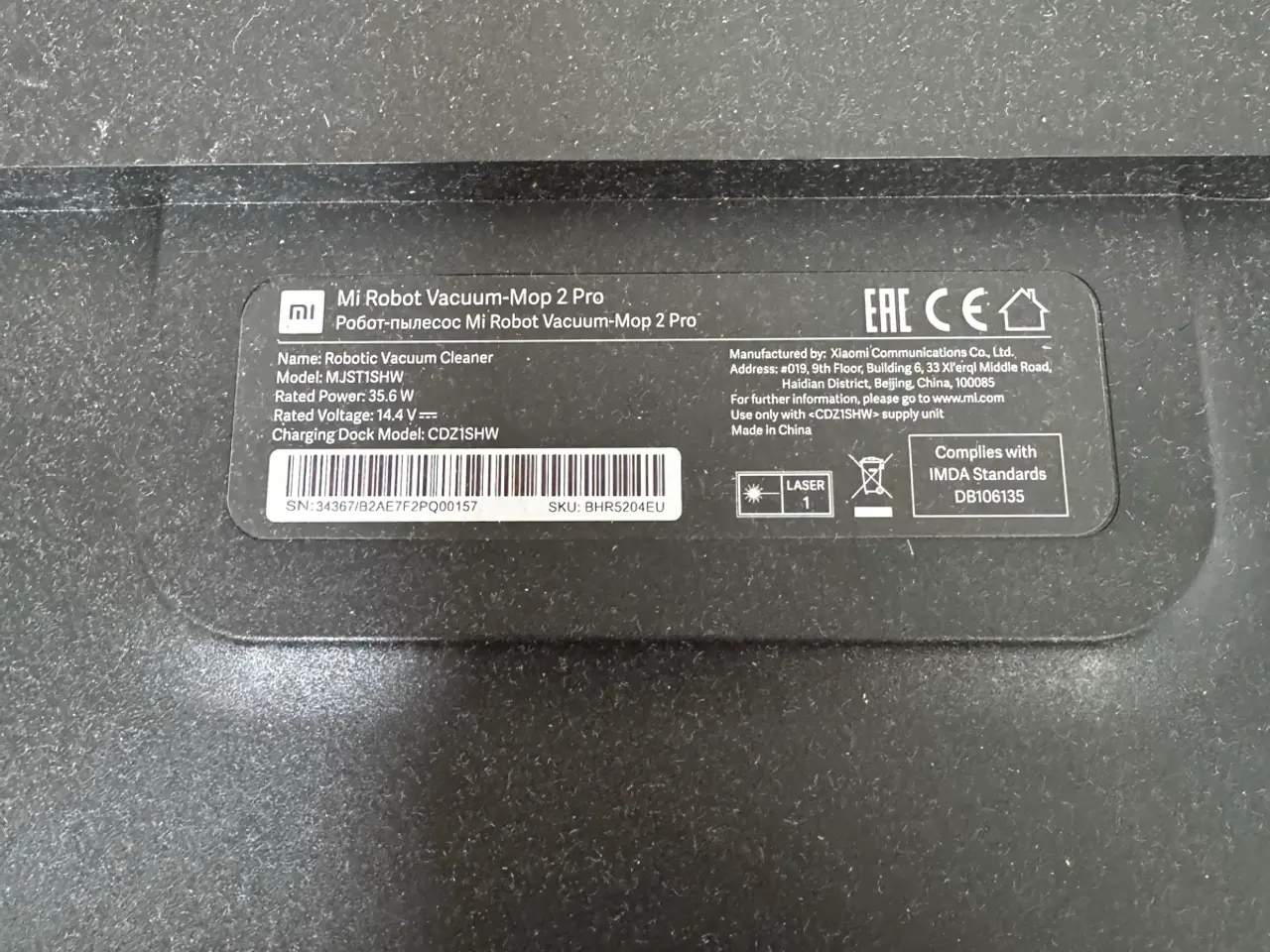Billede 3 - Xiaomi Mi Robot Vacuum-Mop 2 Pro
