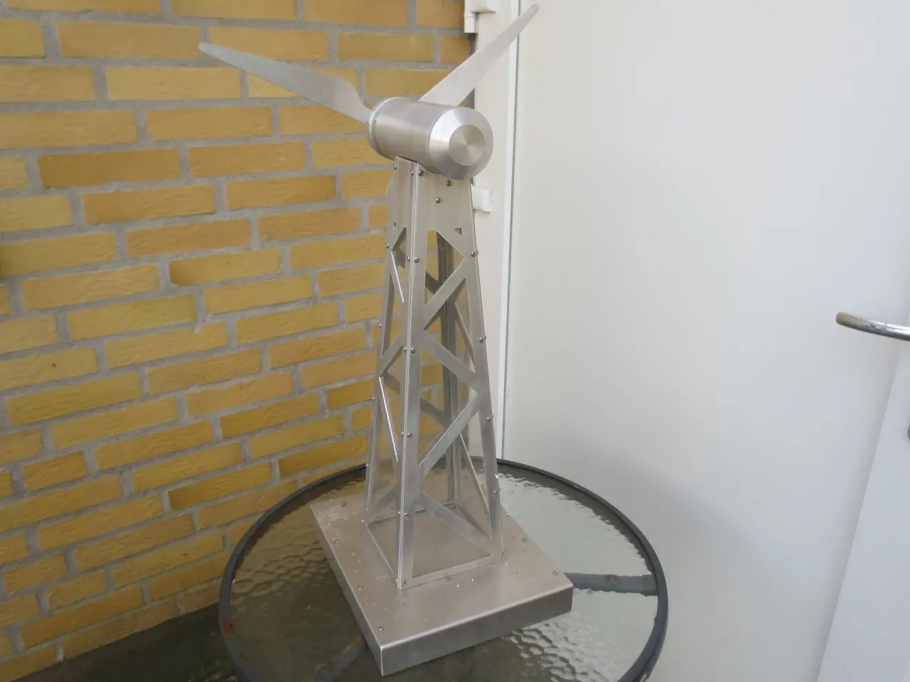 Billede 5 - 1 stk Vindmølle i Bygget Aluminium 