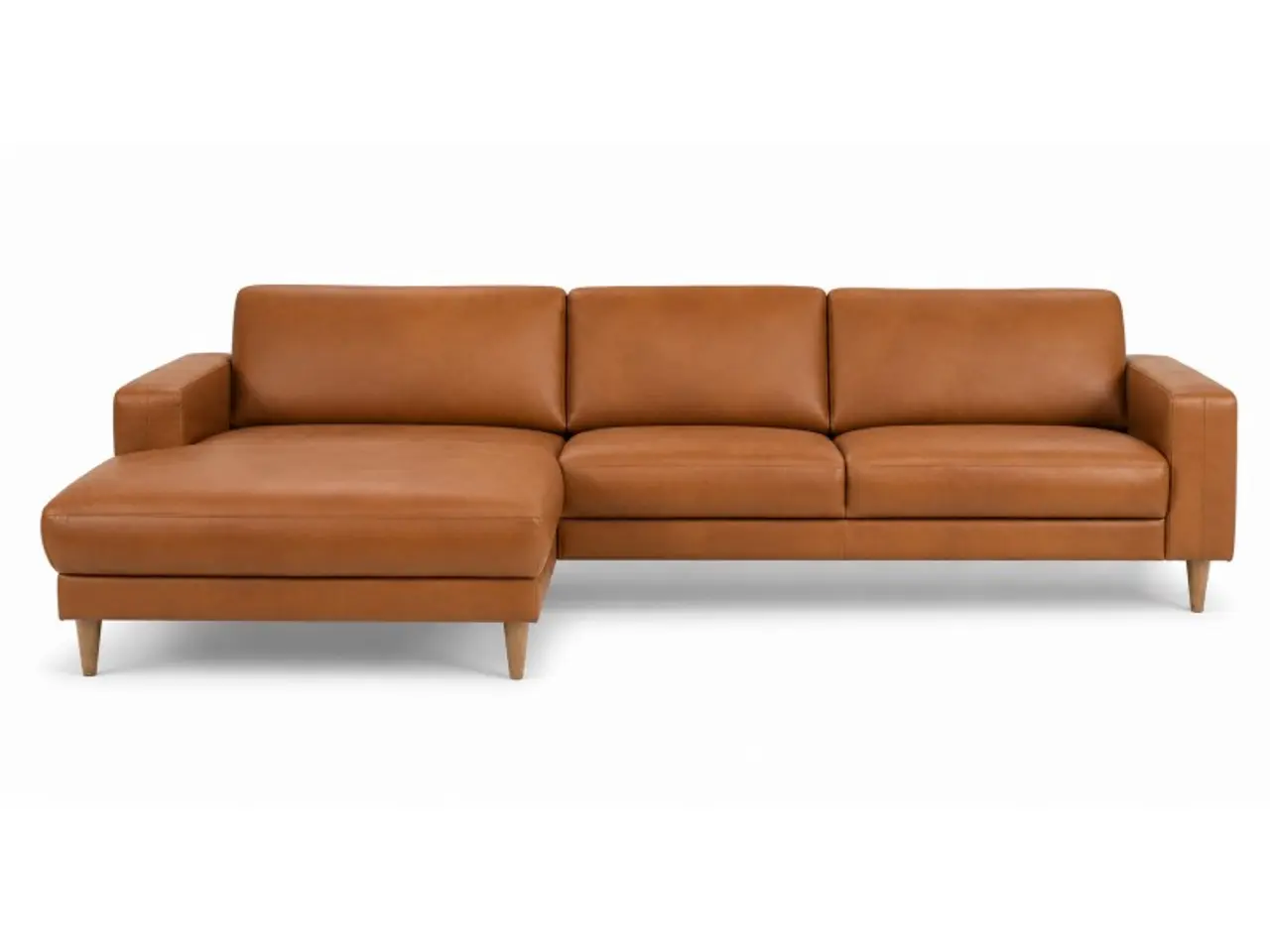 Billede 2 - Hjort Knudsen Esbjerg læder XL Chaiselongsofa Venstrevendt