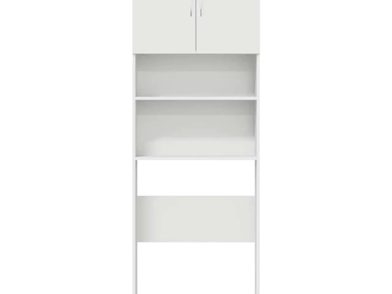 Billede 5 - Vaskemaskineskab 64 x 24 x 190 cm - hvid
