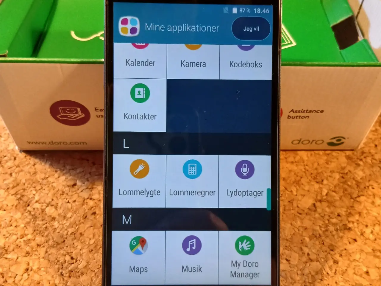 Billede 10 - Doro 8035 mobil/smartphone 