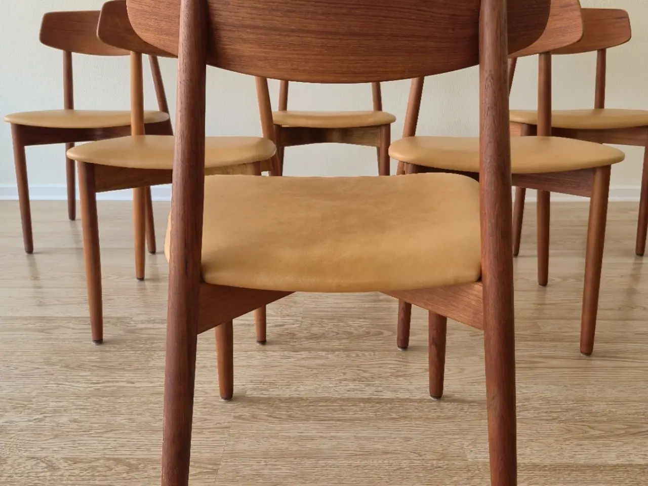 Billede 5 - 6 Harry Østergaard teak stole