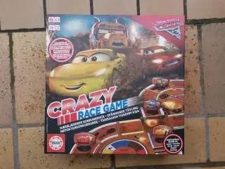 Disney Biler Cars 3 - Crazy Race Game Brætspil