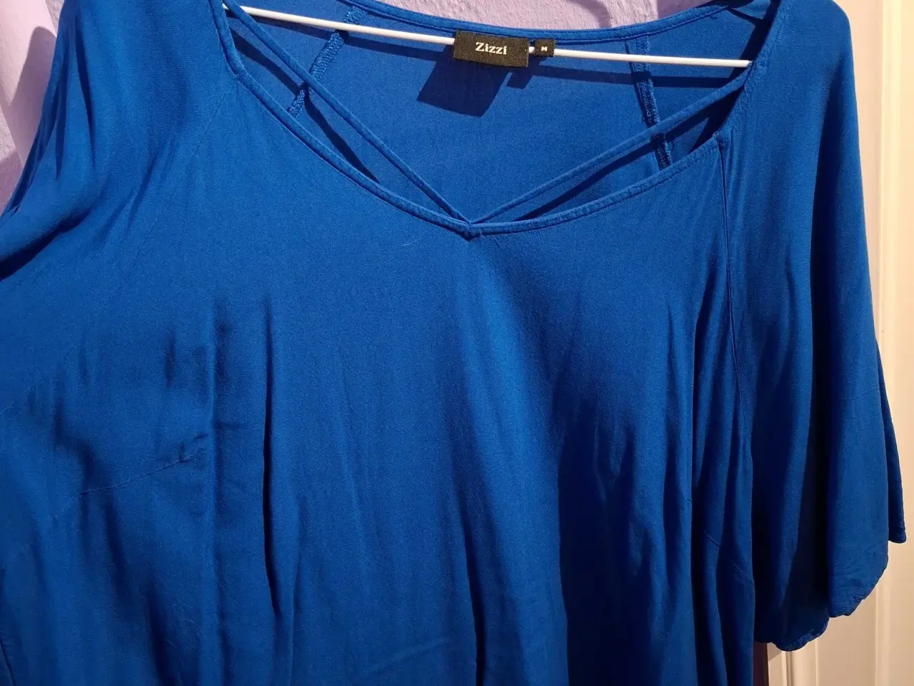 Billede 5 - Blå t-shirt fra Zizzi