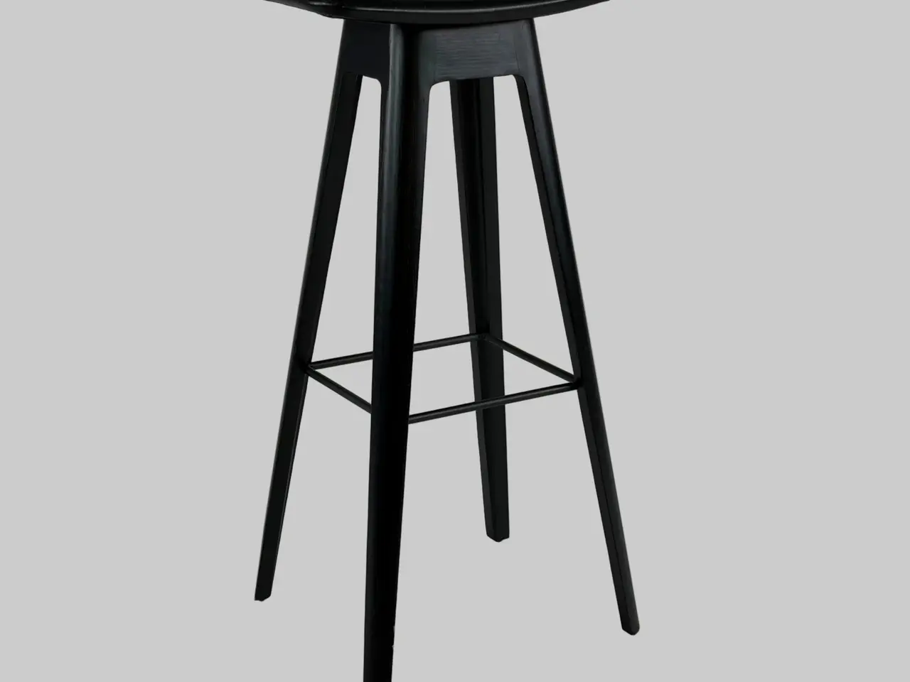 Billede 1 - Andersen Furniture HC1 Barstol – Sort Læder SH 80cm