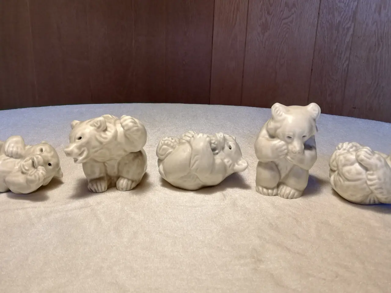 Billede 1 - Celadon bjørne figurer fra Royal Copenhagen