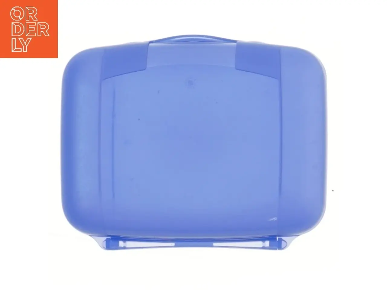 Billede 2 - Blå madkasse fra Tupperware (str. 13x16x5 cm)