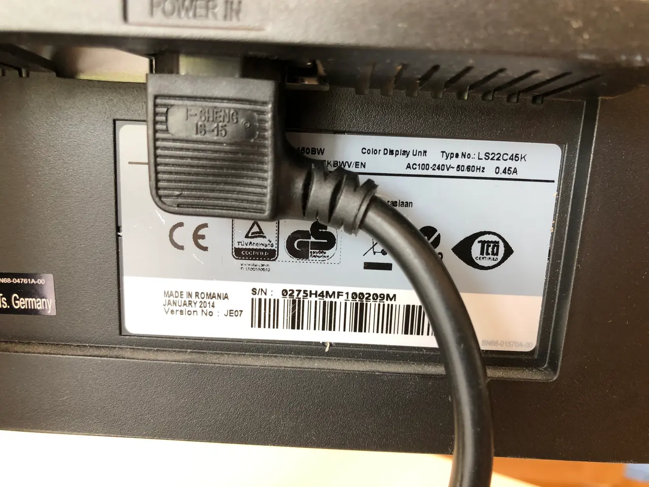 Billede 9 - Samsung 22" skærm, model LS22C46K