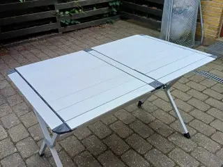 Campingbord sammenklappelig alu
