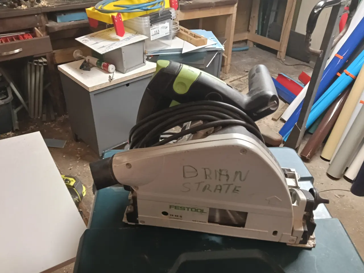 Billede 2 - Festool pakke: TS 55 Q dyksav + OF 1010 Q overfræs