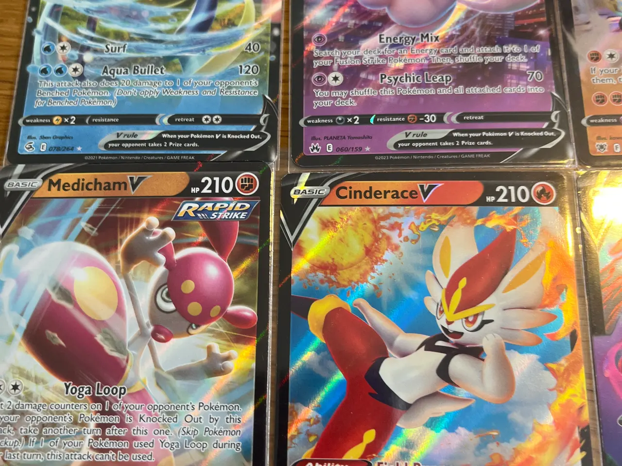 Billede 1 - Pokemon V kort 8kr pr kort