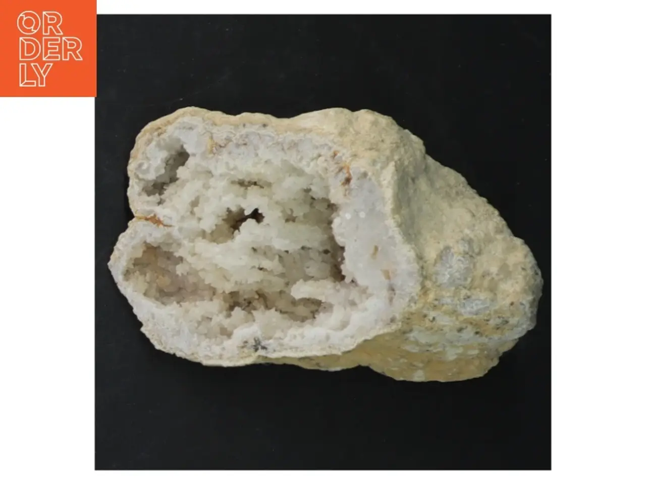 Billede 7 - Geode med krystaller (str. 13 cm)