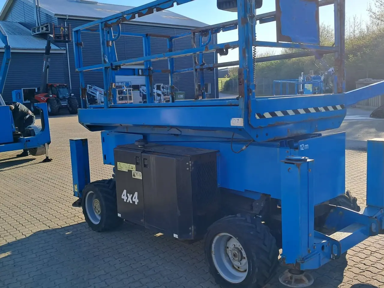 Billede 3 - Genie GS-3365 RT 12 m terrængående saxlift
