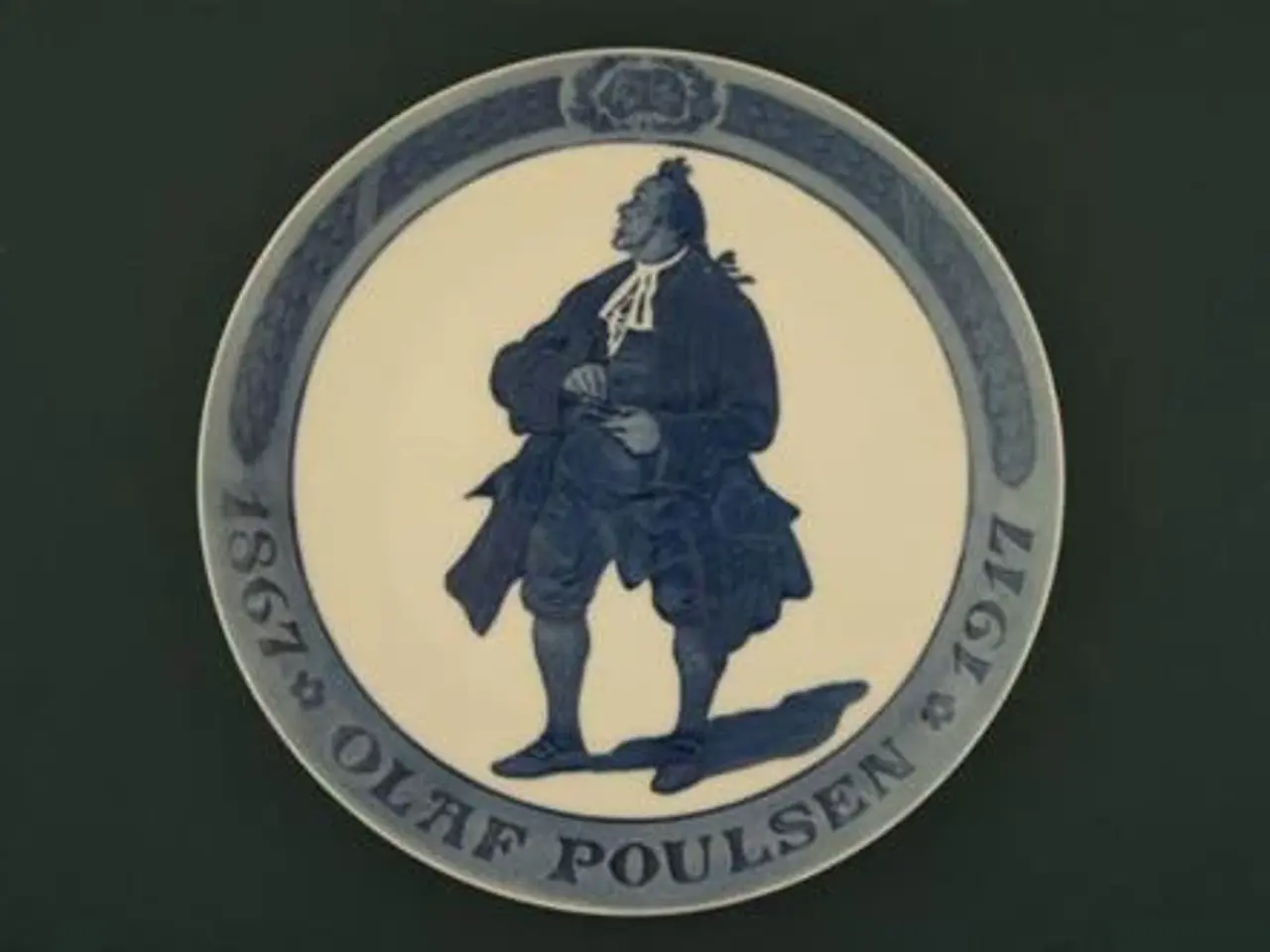 Billede 1 - Olaf Poulsen 1867 - 1917 - 23 cm. - RC.