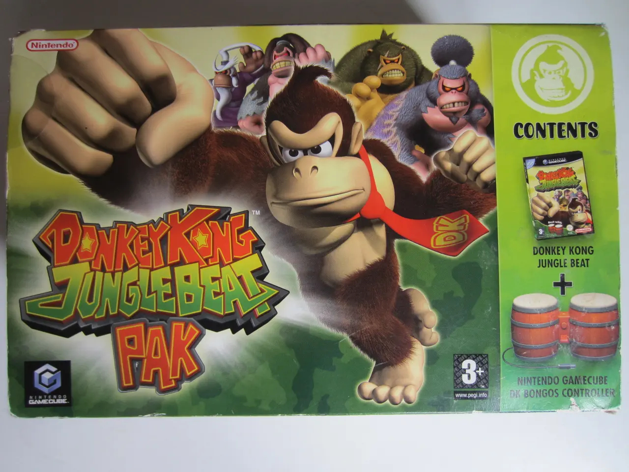 Billede 6 - Nintendo Donkey Kong Jungle Beat trommer til