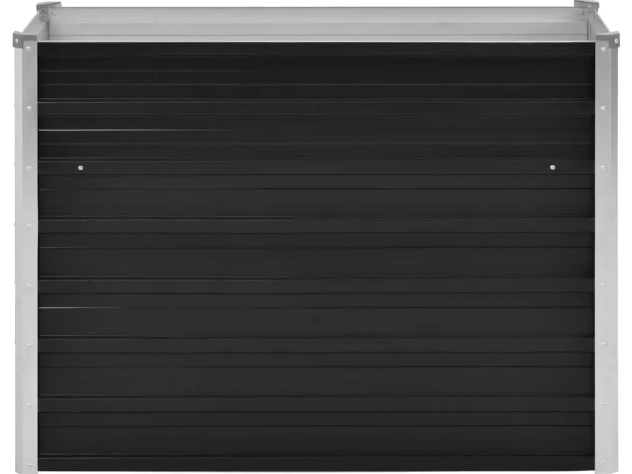 Billede 2 - Hævet plantekasse 100 × 40 × 77 cm - galvaniseret stål, antracitgrå