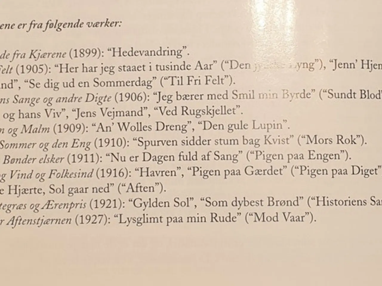 Billede 4 - Jeppe Aakjær – Jeppe Aakjær sange – CD
