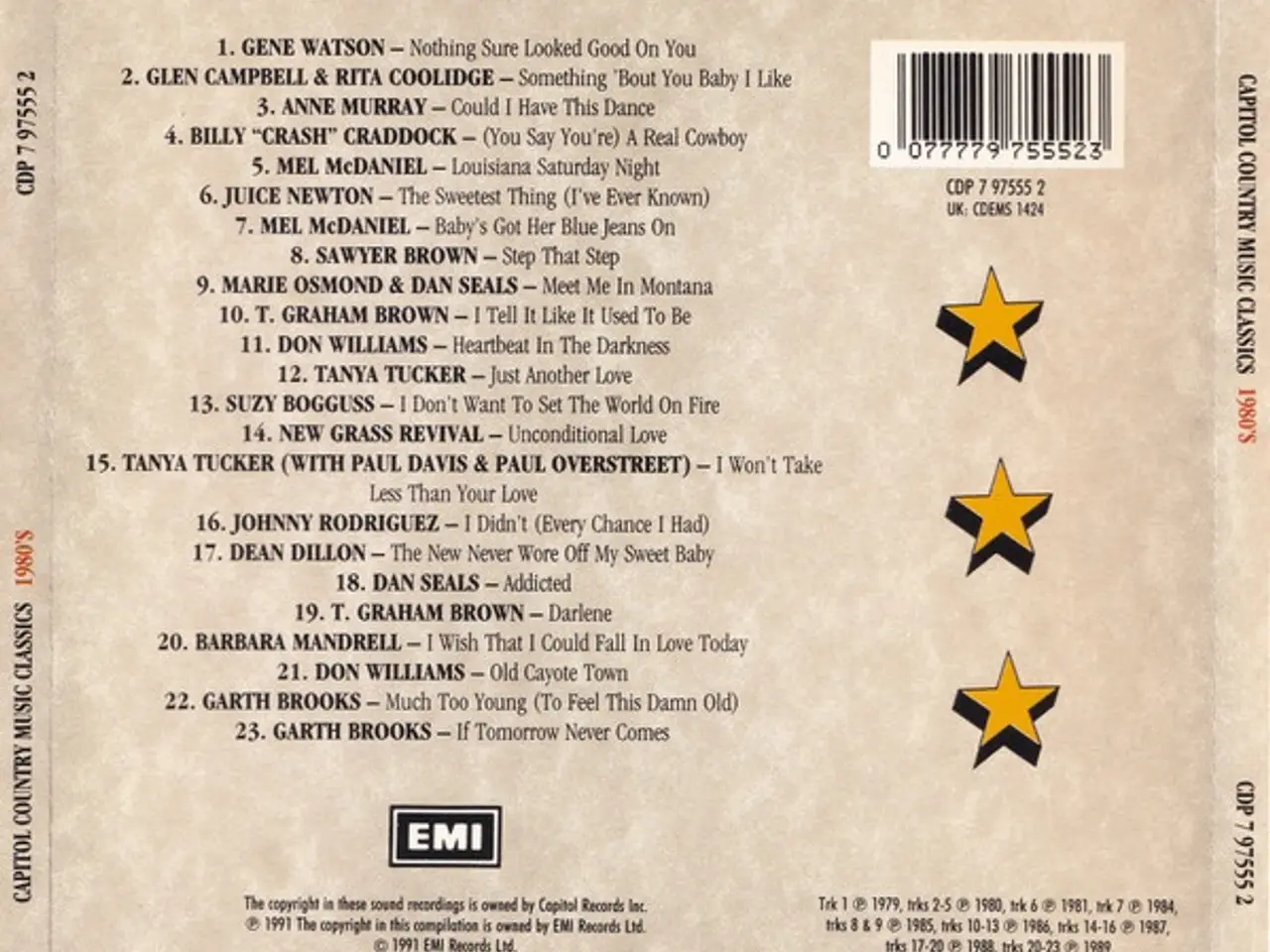 Billede 2 - Diverse kunstnere – Capitol Country Music… – CD