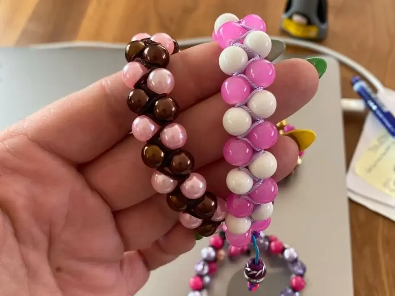 Billede 6 - Nye knyttede armbånd