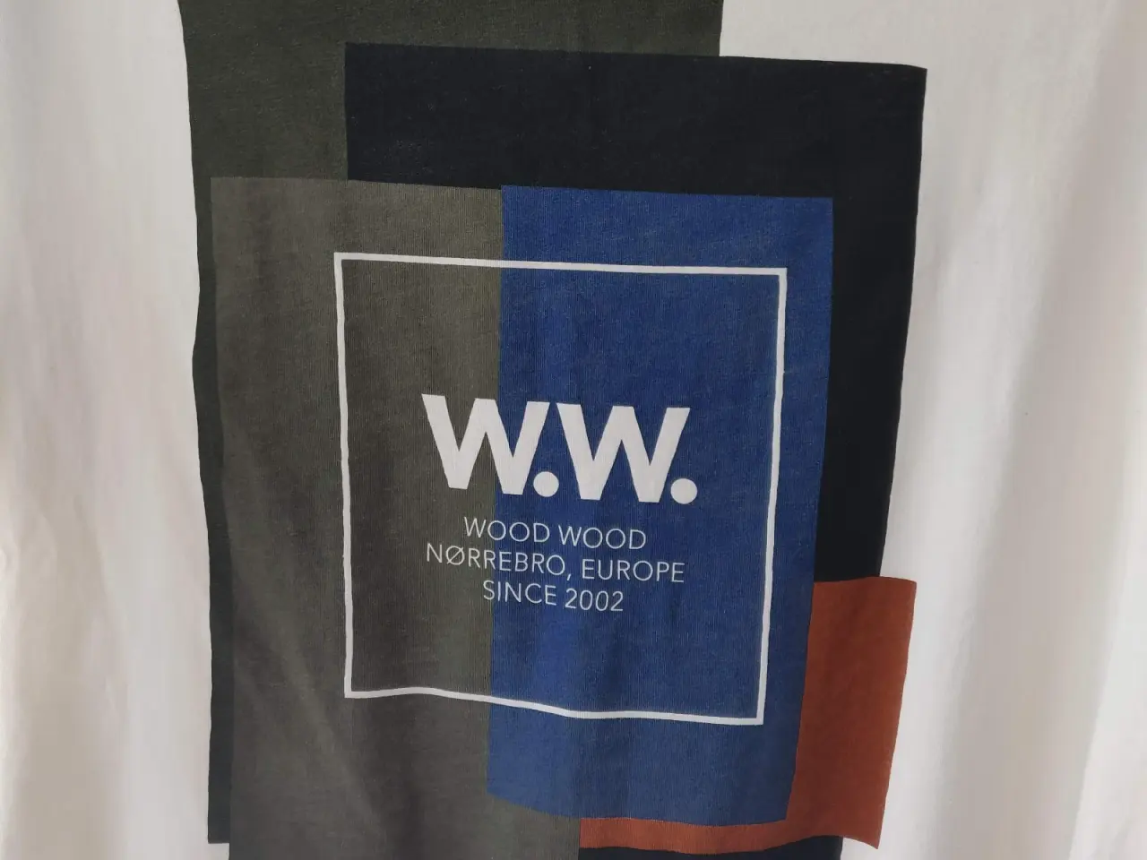 Billede 3 - Retro Wood Wood box Logo t-shirt