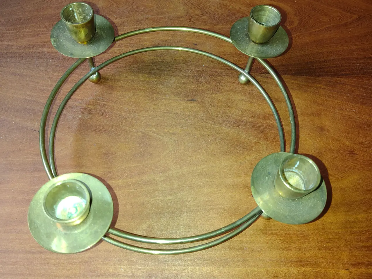 Billede 3 - Fin messing adventsstage