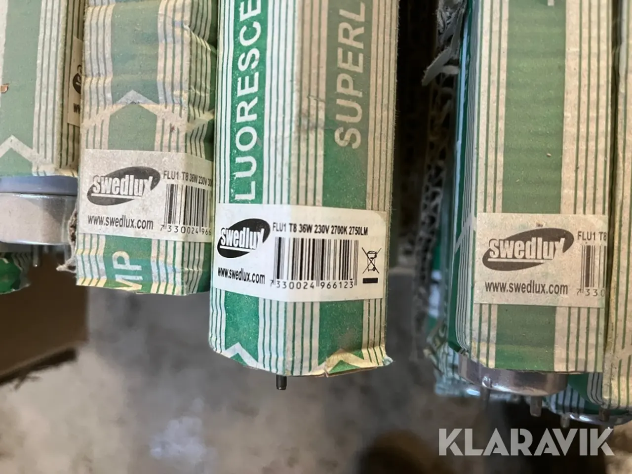 Billede 5 - Lysstofrør Swedlux Superlight Flu1 T8 - 285 styk