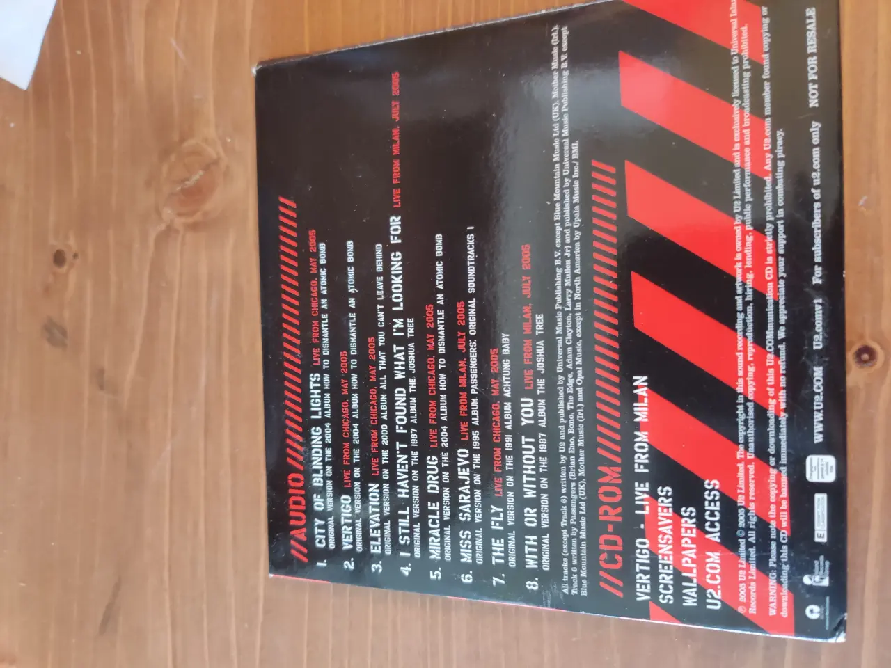 Billede 5 - CD: U2. COMMUNICATION 