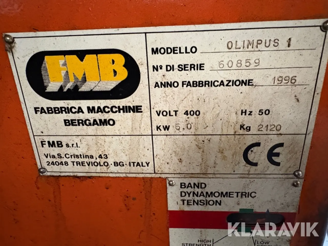 Billede 6 - Sav/Båndsav FMB Olimpus 1