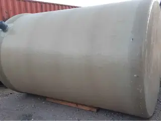 Rund glasfiber tank