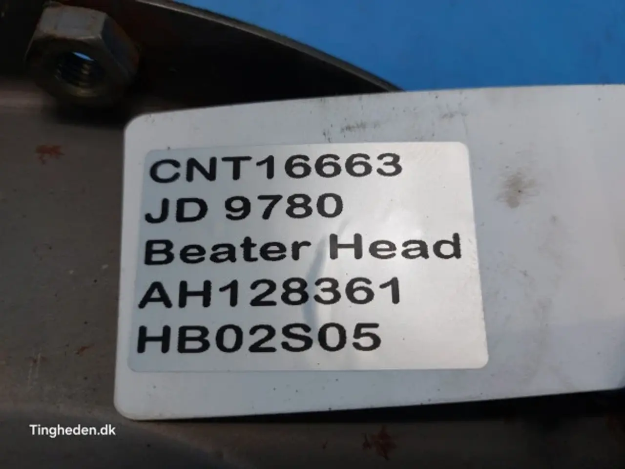 Billede 11 - John Deere 9780 Navplade AH128361