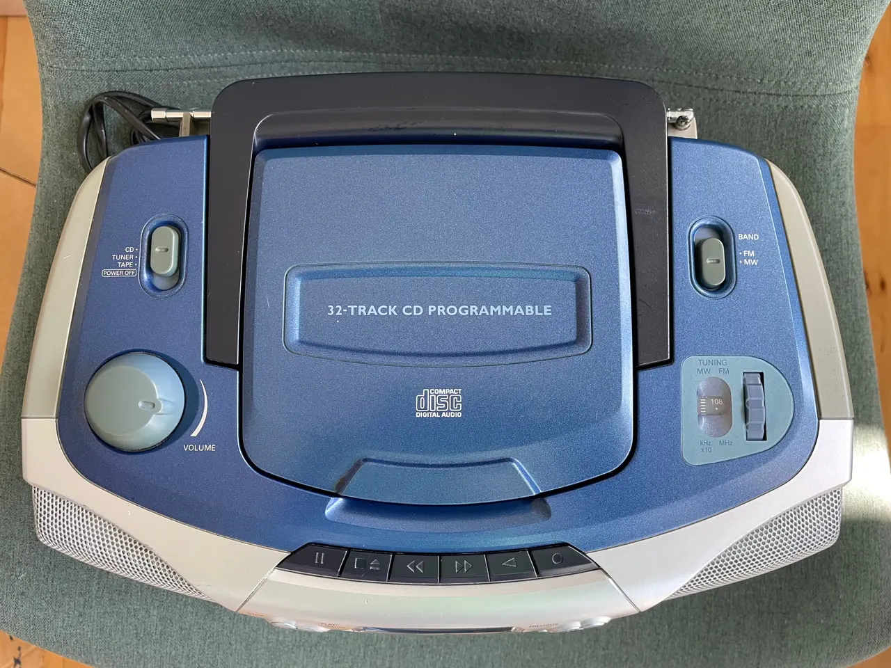 Billede 2 - Philips CD og Kassette afspiller + Radio