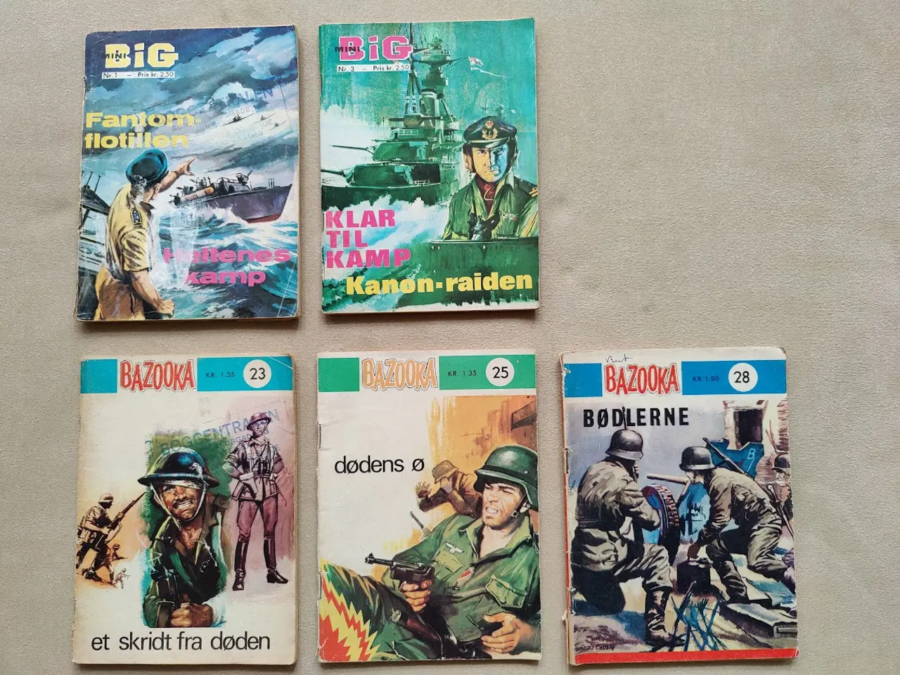 Billede 3 - Gamle krigsblade fra 50erne og 60erne