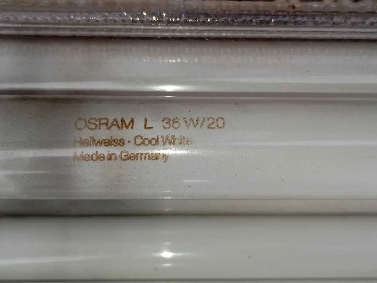 Billede 4 - Lysstofrør 120 cm. Osram 36w.