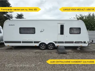 2018 - Dethleffs Nomad 650 RQT SNOW LUKSUSVOGN MED ALDE-Centralvarme, alt i udstyr.