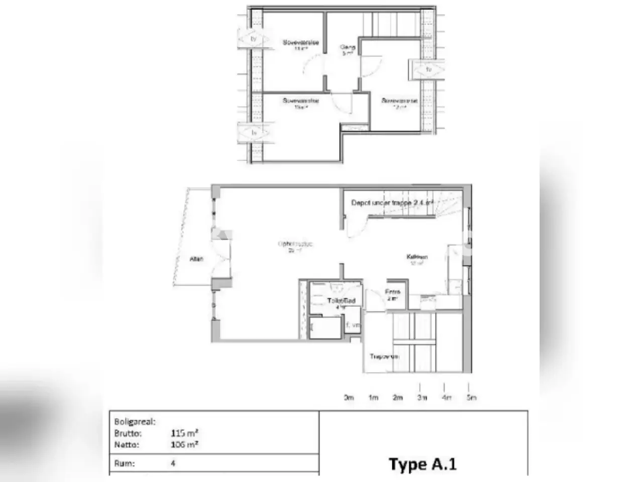 Billede 1 - 4-værelses lejlighed i Tårnby, 115 m²