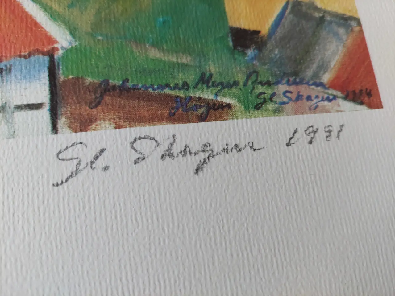 Billede 4 - Johannes Meyer Andersen plakat – "Gl. Skagen"