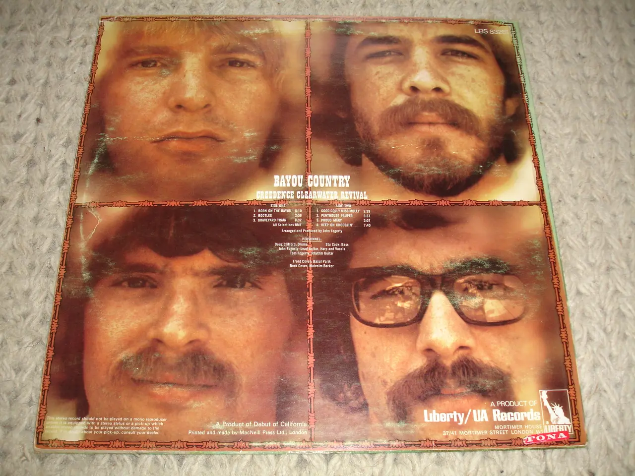 Billede 2 - (DK1969)Creedence Clearwater Revival–Bayou Country