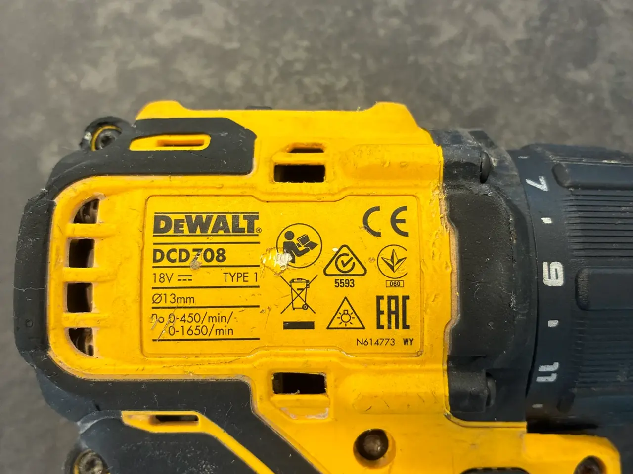 Billede 5 - DeWalt DCD708 18V XR Brushless boremaskine