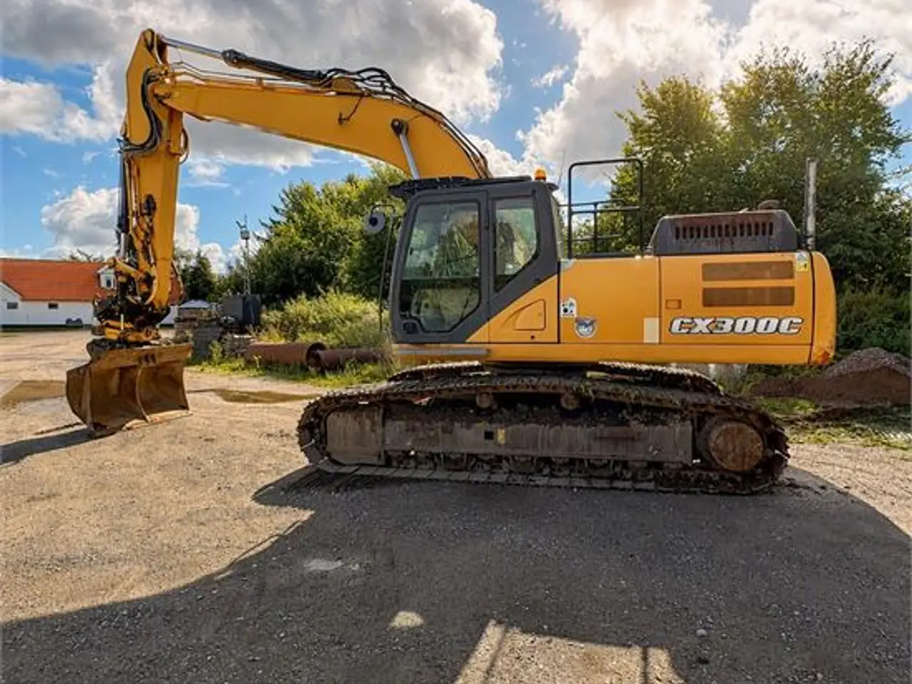 Billede 3 - Case CX300 C - 31 ton - Lavt timetal / Low working hours