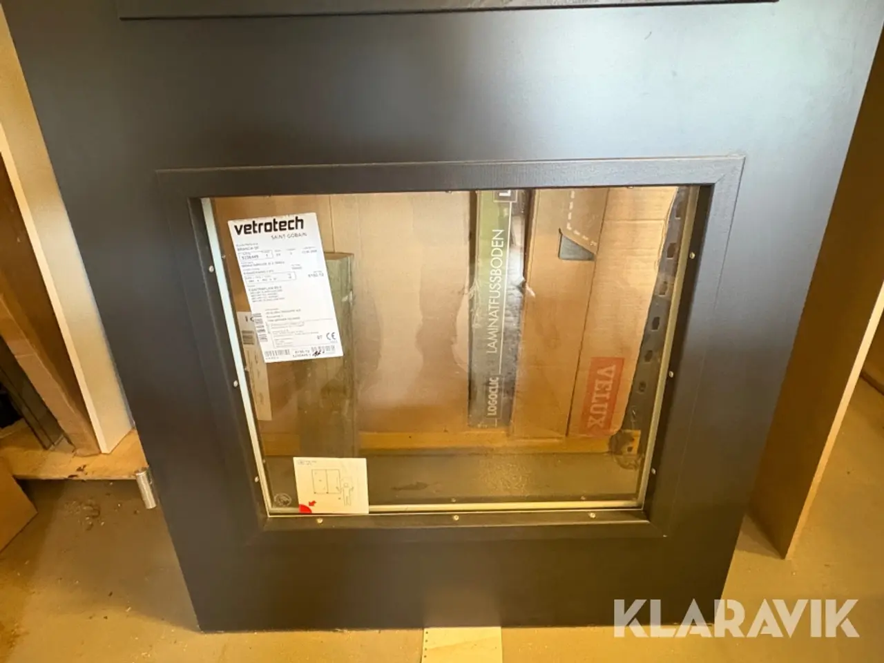 Billede 6 - Branddør Swedoor BD-60 - med to glasfelter