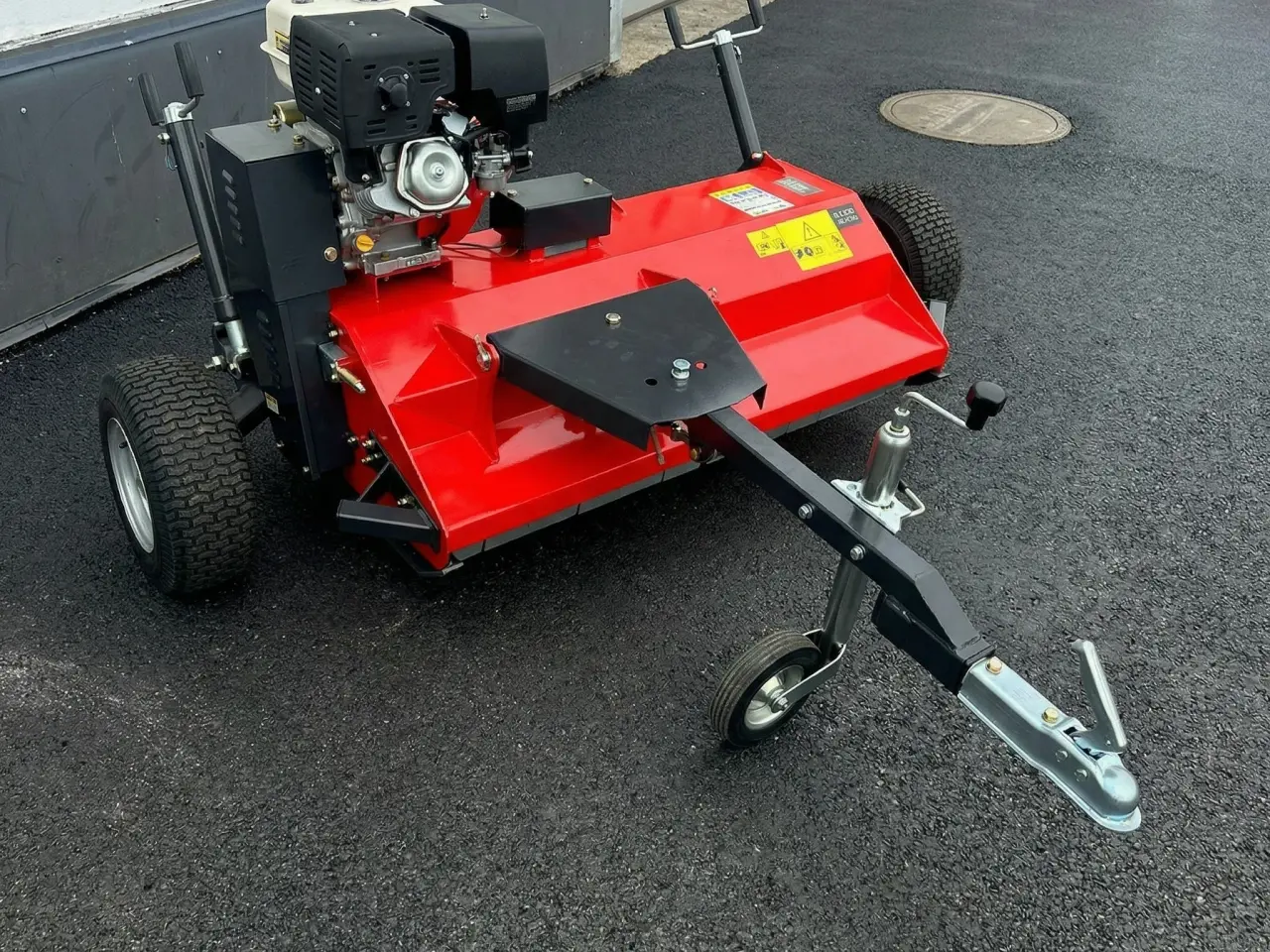 Billede 2 - ATV Slagleklipper 120cm - Great Dane med Elstart og støttehjul