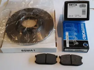 Skiver+klodser, Nye, MAZDA 323 - 80-89