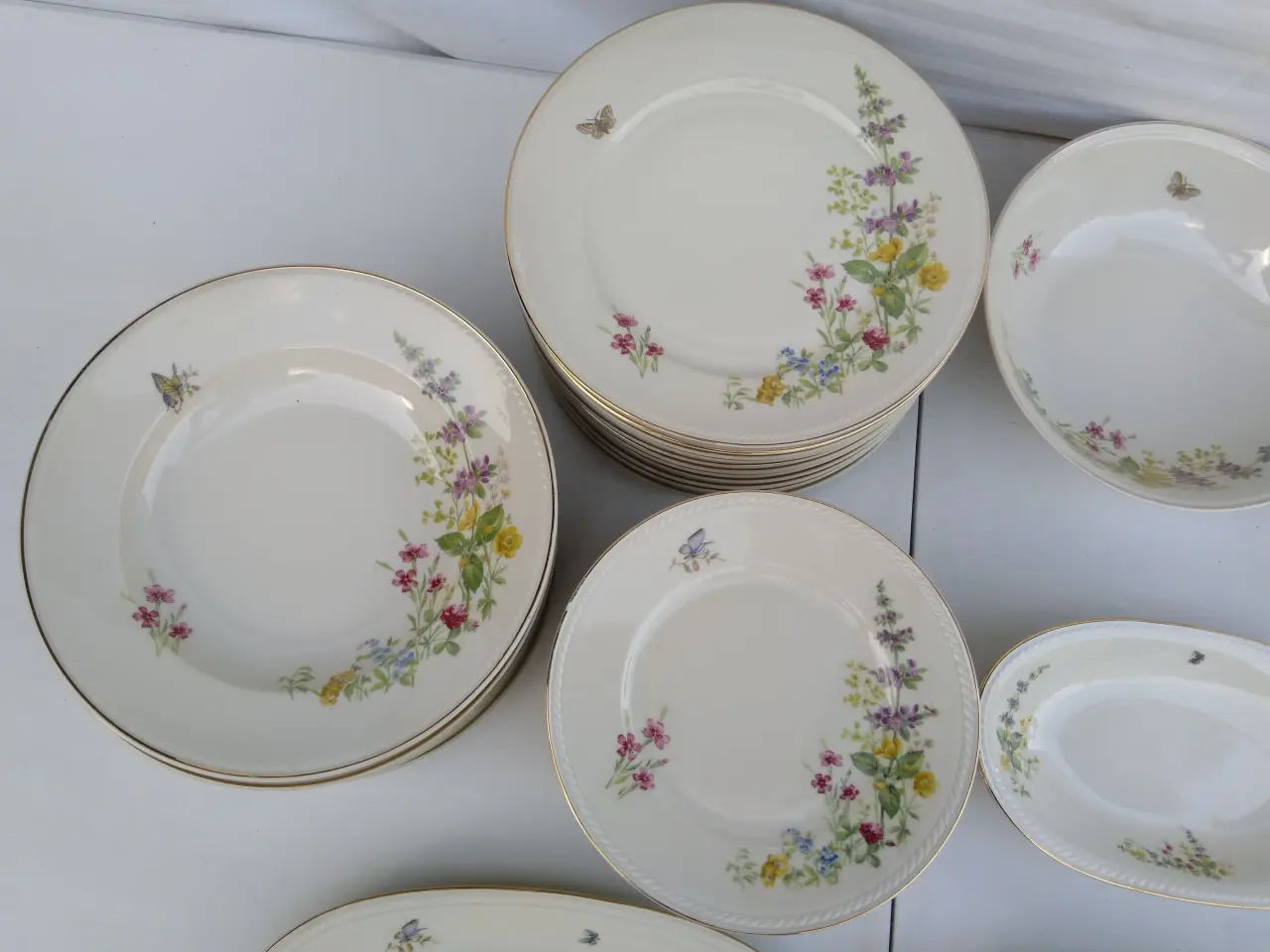 Billede 4 - Porcelæns Stel 45 dele