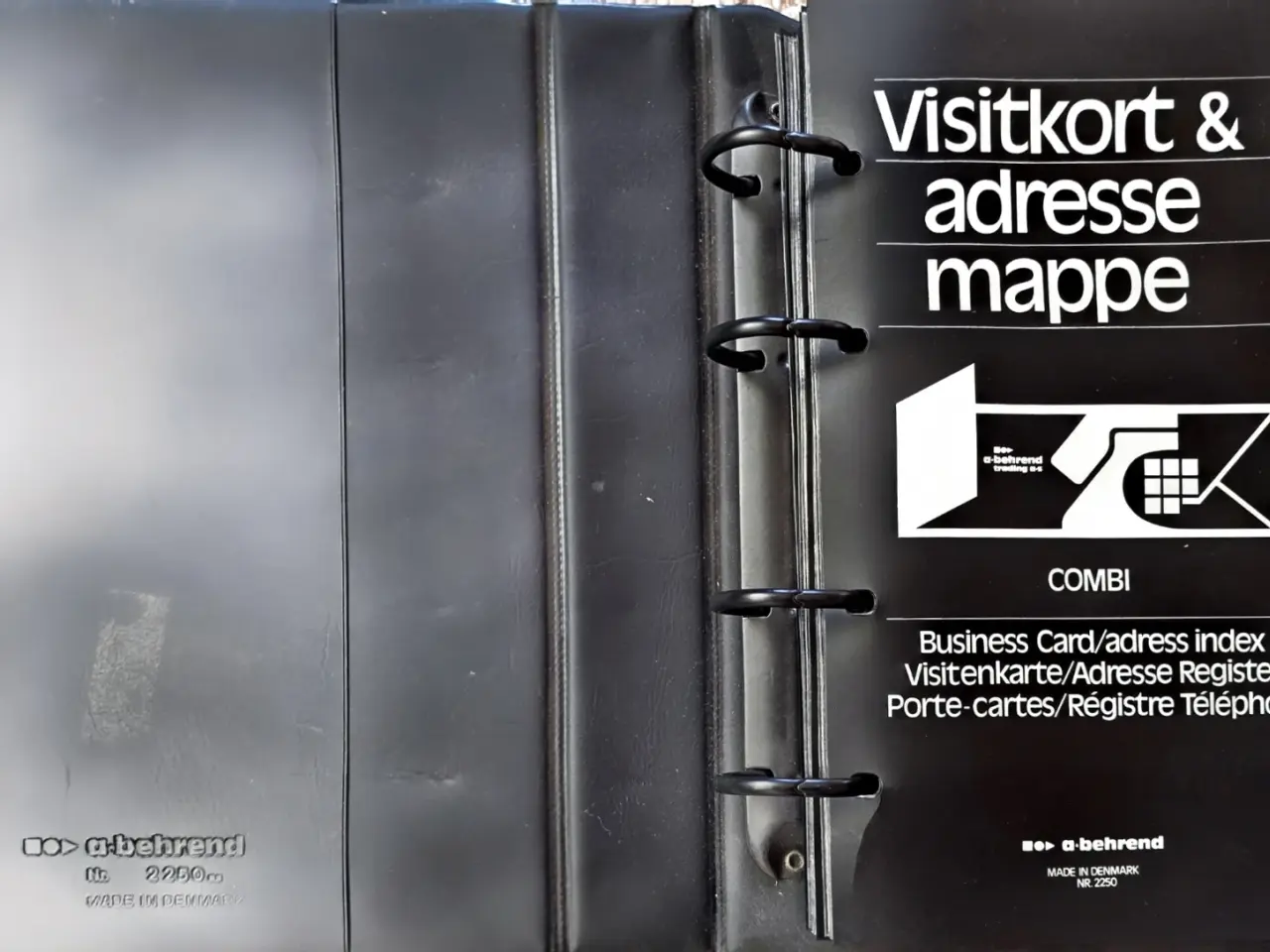 Billede 2 - Visitkortmappe, vintage
