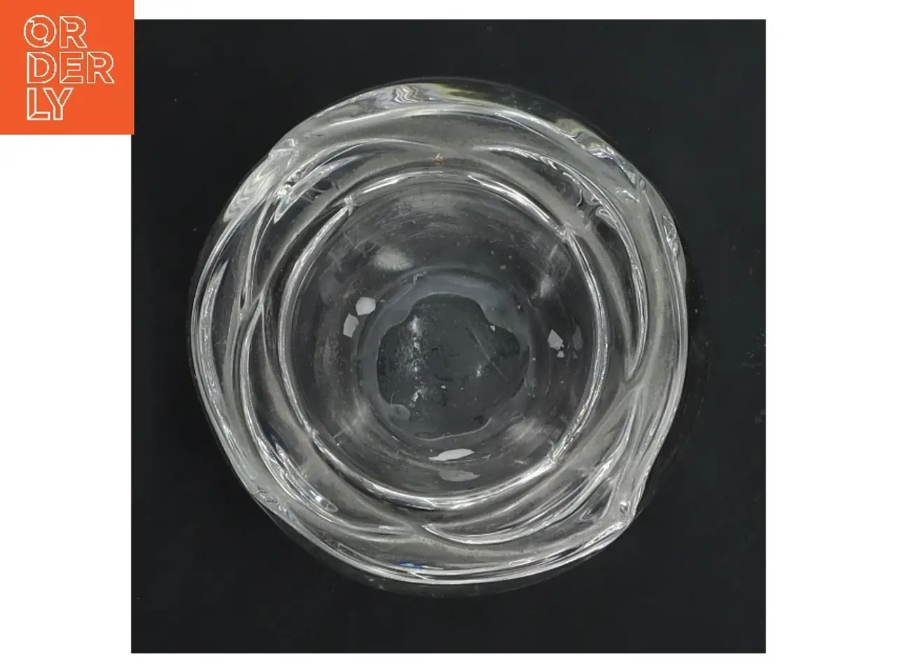 Billede 3 - Glas lysestage formet som blomst (str. 10x8 cm)